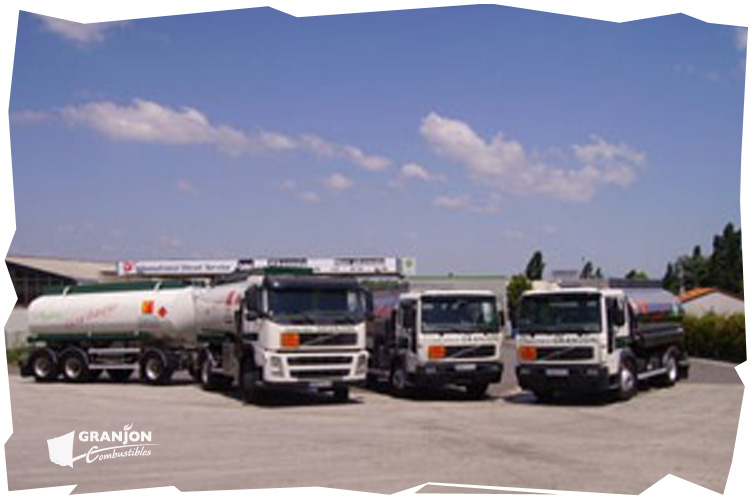 Les camions de livraison de carburant en 2017